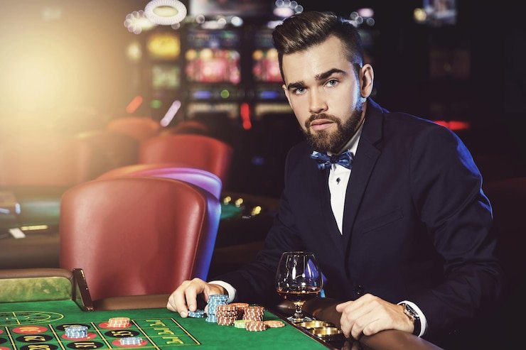 indonet88 Casino Holdem Table